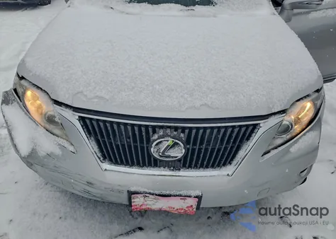 2010 Lexus Rx 350 z USA, uszkodzony, nr VIN 2T2BK1BA4AC043287